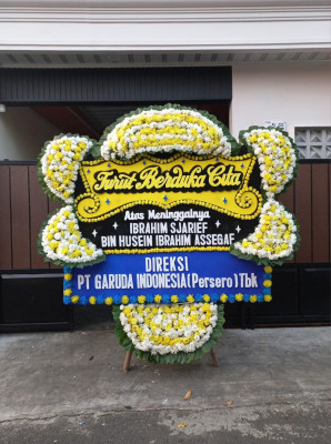 Papan Bunga Duka di Sebengkok