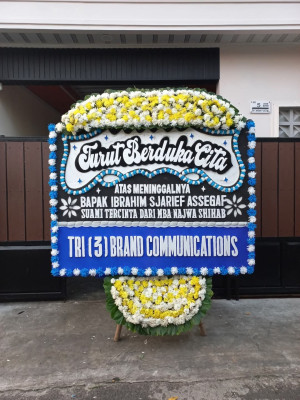 Papan Bunga Duka di Sebengkok